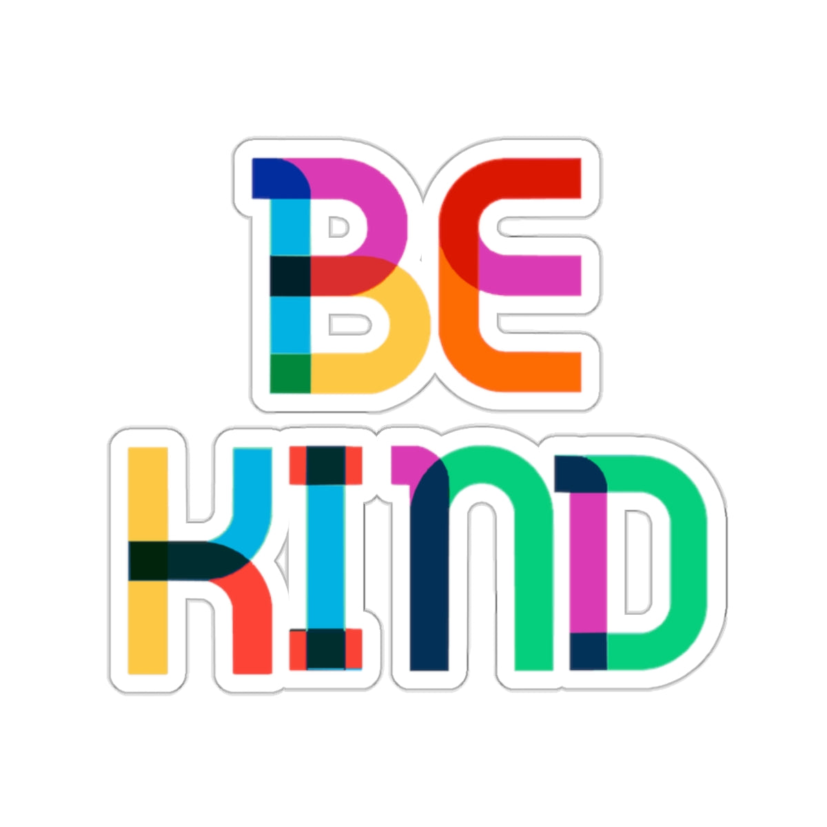 Be Kind Kiss-Cut Stickers - Spruced Roost