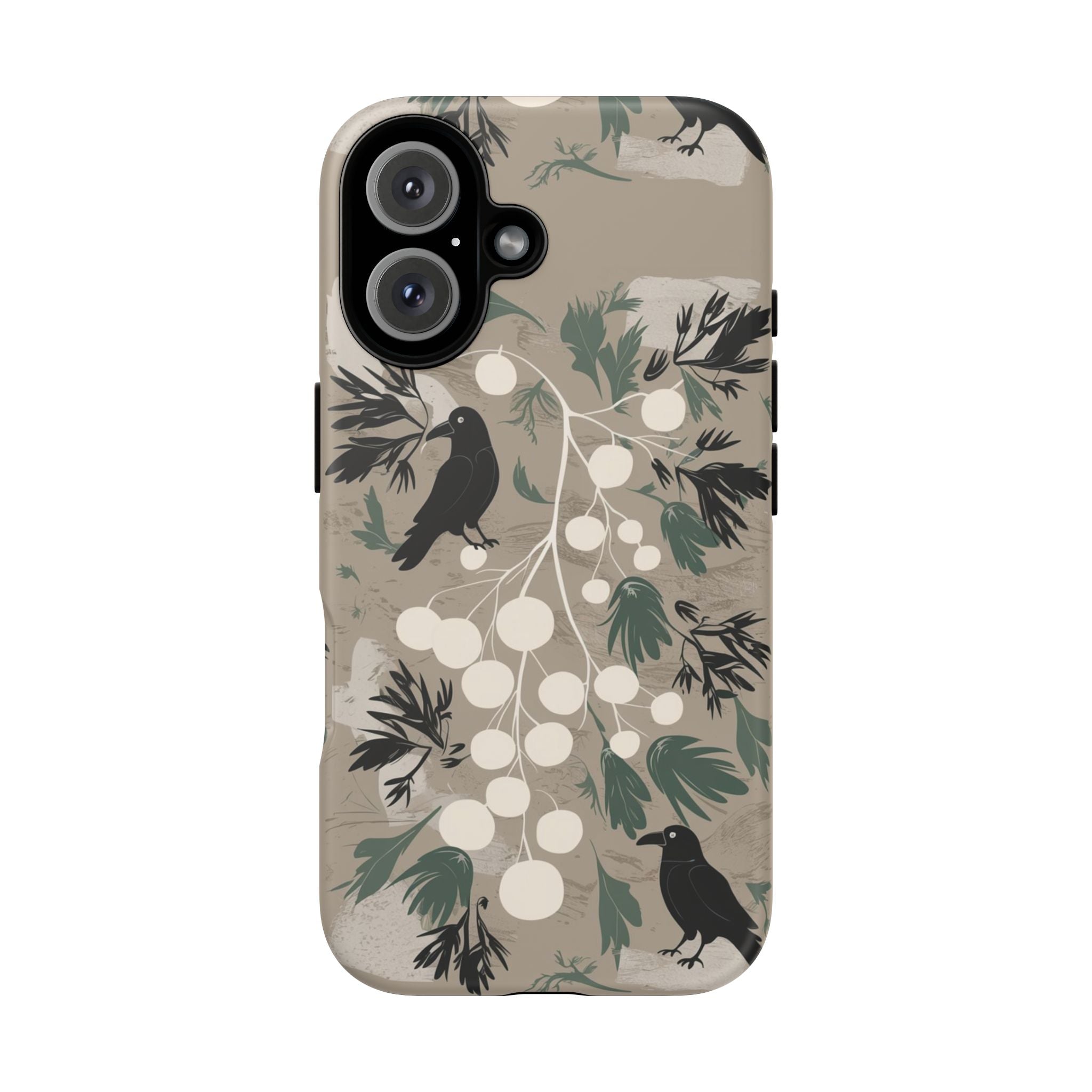 Crows and Berries - Tough Case for iPhone 14, 15, 16