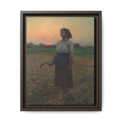 The song of the Lark 1886 - Jules Breton - Matte Canvas, Print (Multi-color)