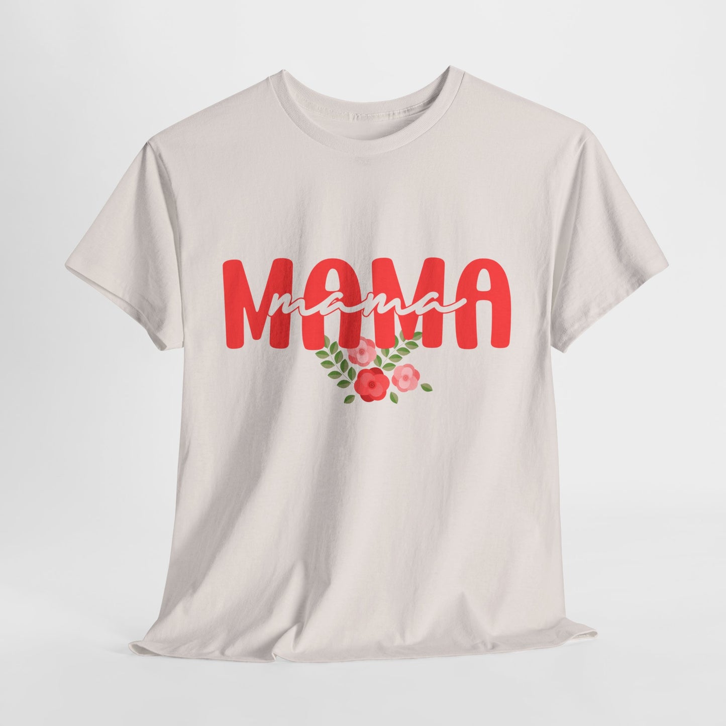 Floral Mama Colorful Unisex Heavy Cotton Tee