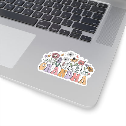 Grandma Raising Children Grandchildren Grandkids Kiss-Cut Stickers