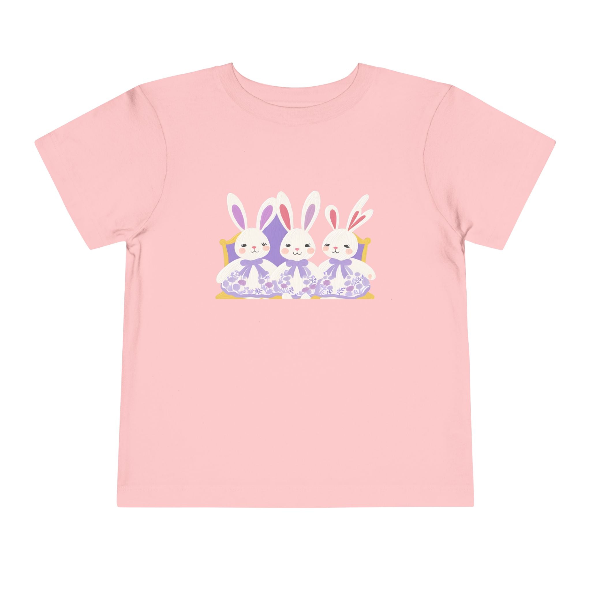 Bunnies Three Lavender - Kids' T-Shirt - 2T, 3T, 4T, 5T