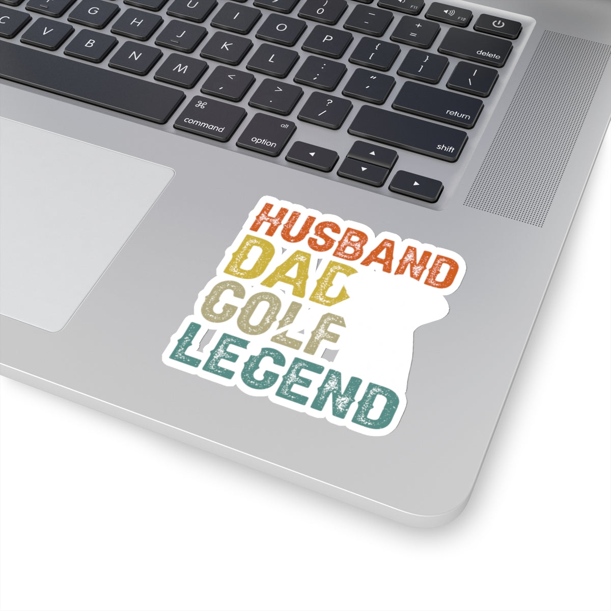 Husband, Dad, Golf Legend Kiss-Cut Stickers