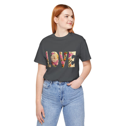 LOVE - Unisex Jersey Short Sleeve Tee - S-3XL