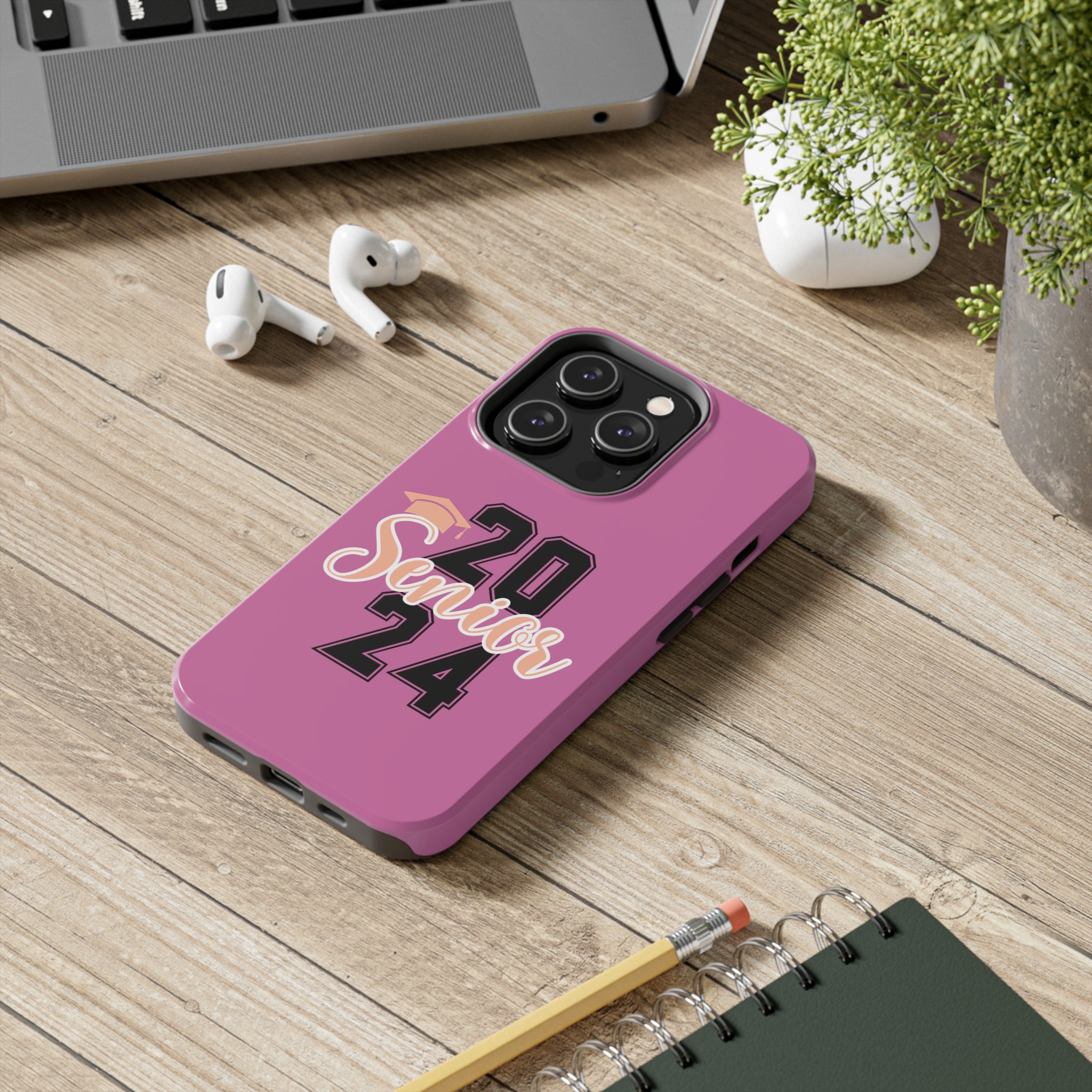 Senior Class Graduate 2024 Pink - Tough Phone Cases - Spruced Roost