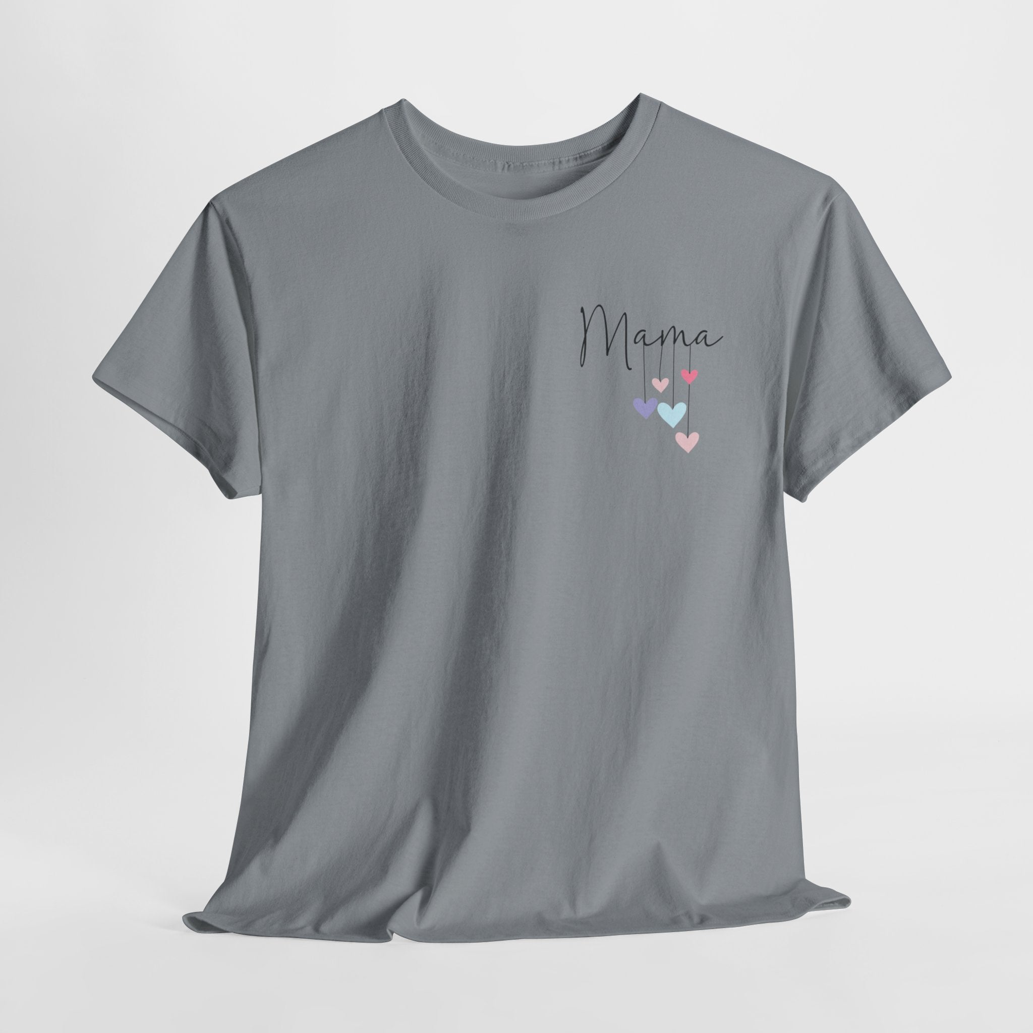 Mama Hearts on a String - Unisex Heavy Cotton Tee