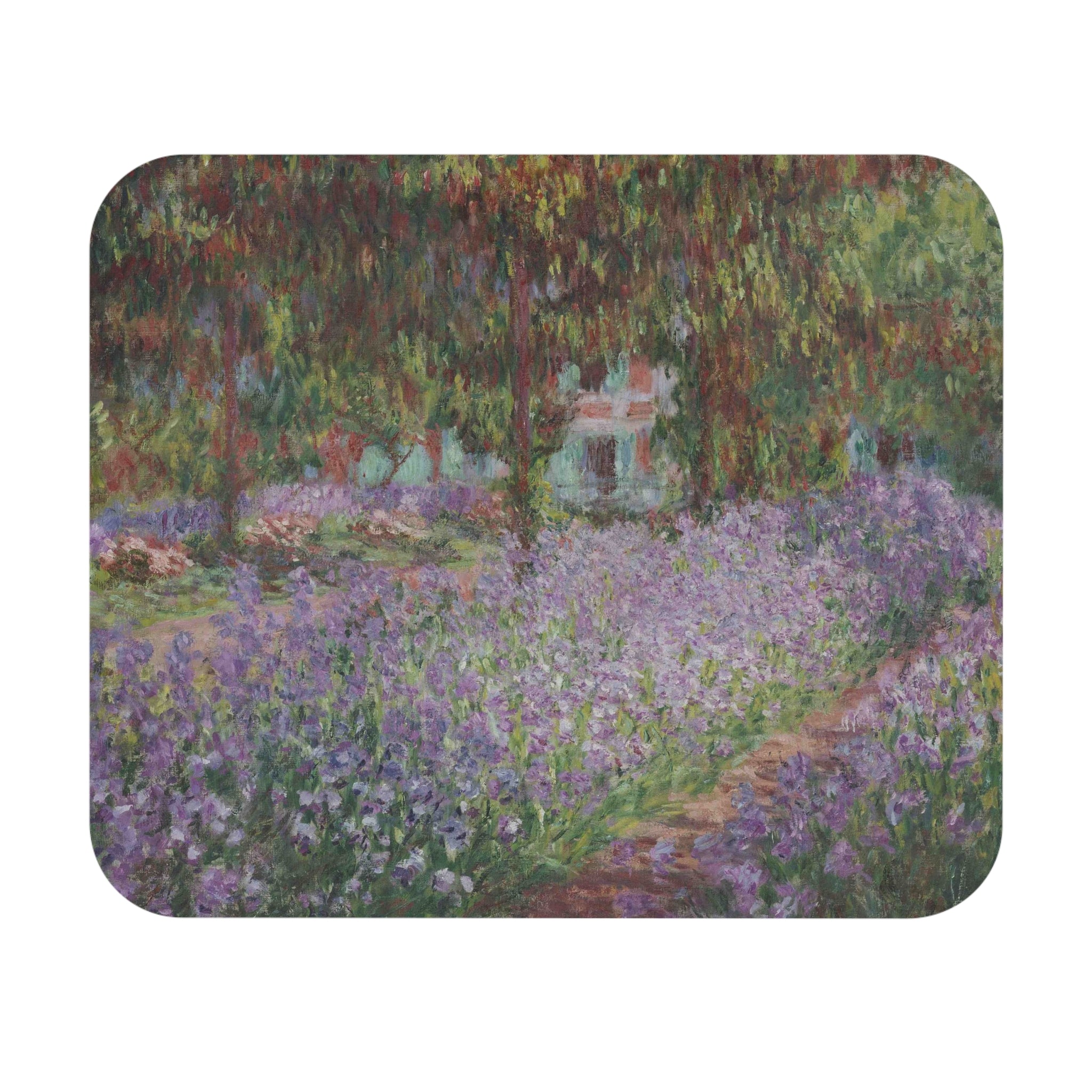 Lilacs in the Sun - Claude Monet - Mouse pad  (Rectangle) - Spruced Roost