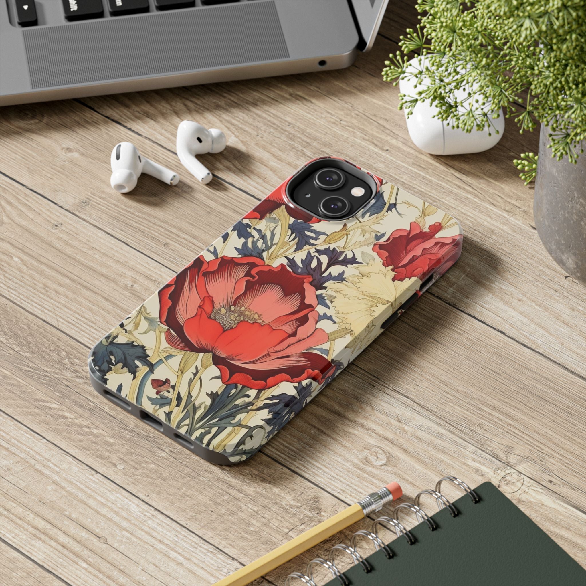 Poppy Delight - Tough Case for iPhone 14, 15, 16