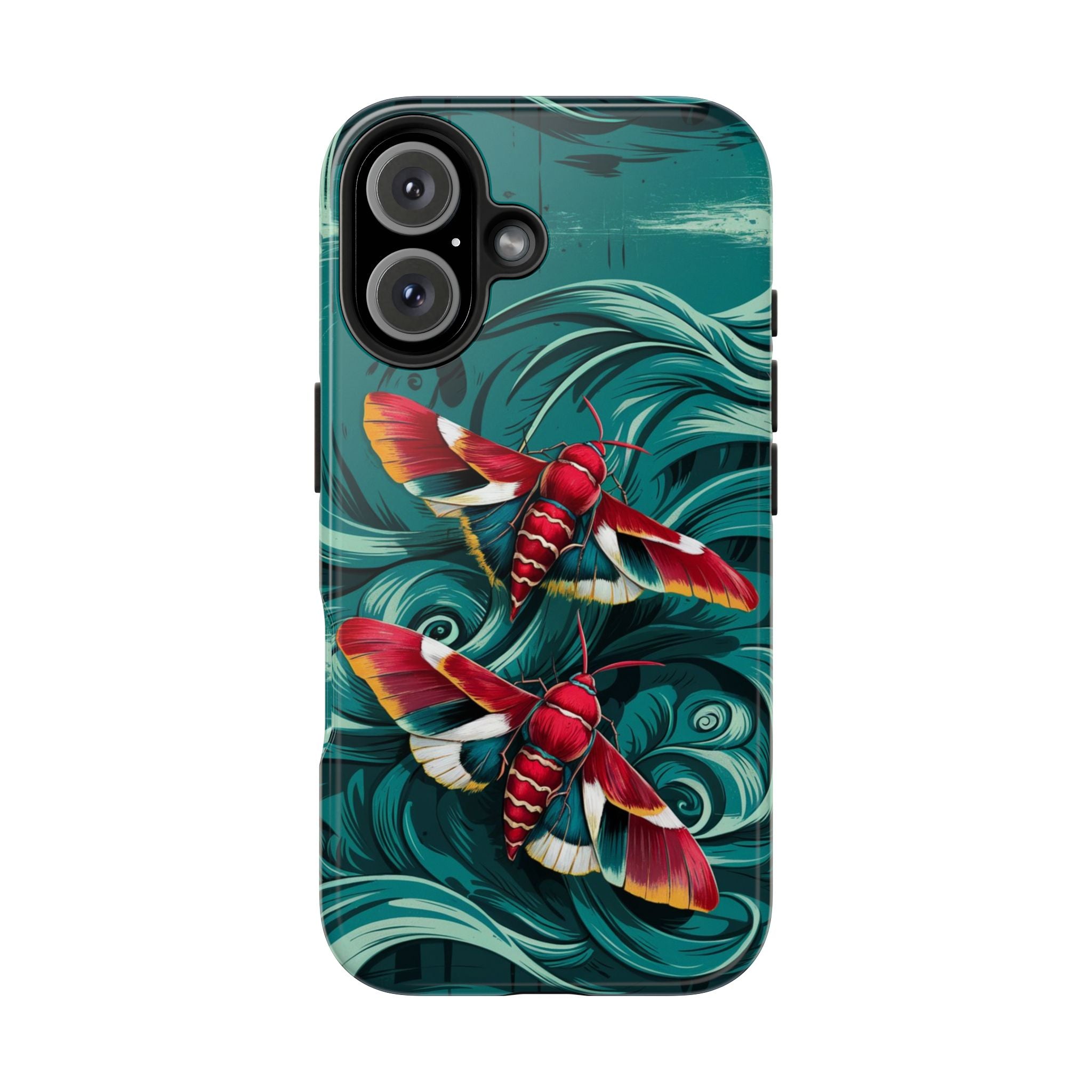 Asian Moth - Tough Case for iPhone 14, 15, 16 - Spruced Roost