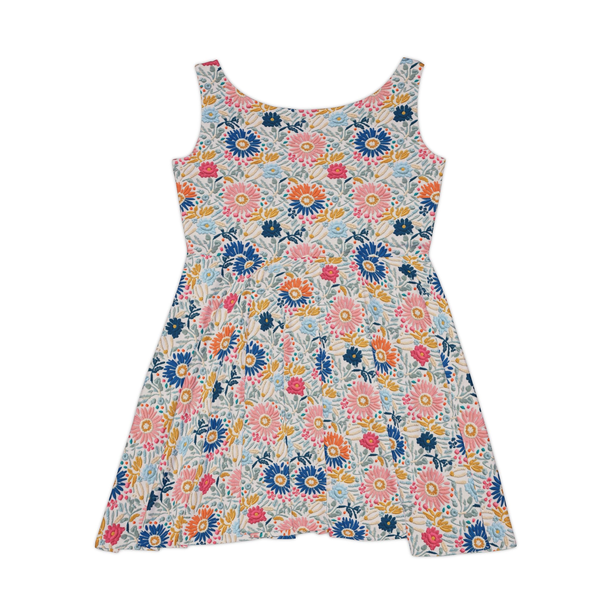 Field of Flowers - Women's Skater Tank Dress (AOP)