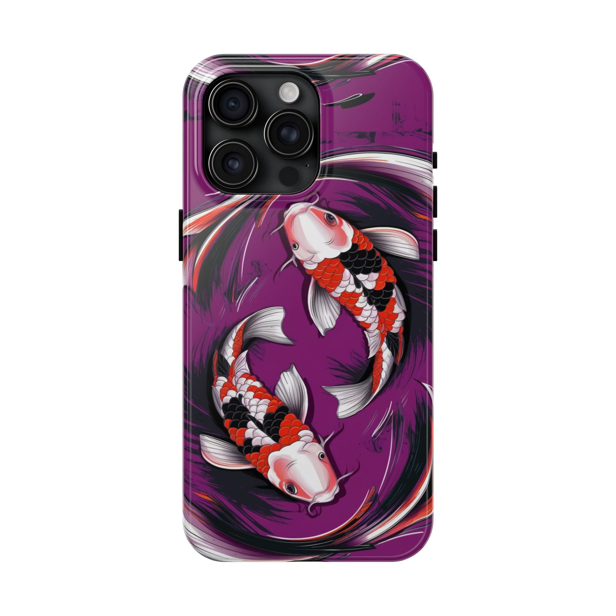 Koi's Pond Circles - Tough Case for iPhone 14, 15, 16 - Spruced Roost