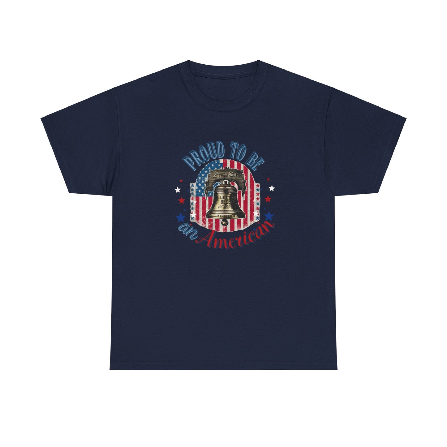 Proud to be an American - Unisex Heavy Cotton Tee