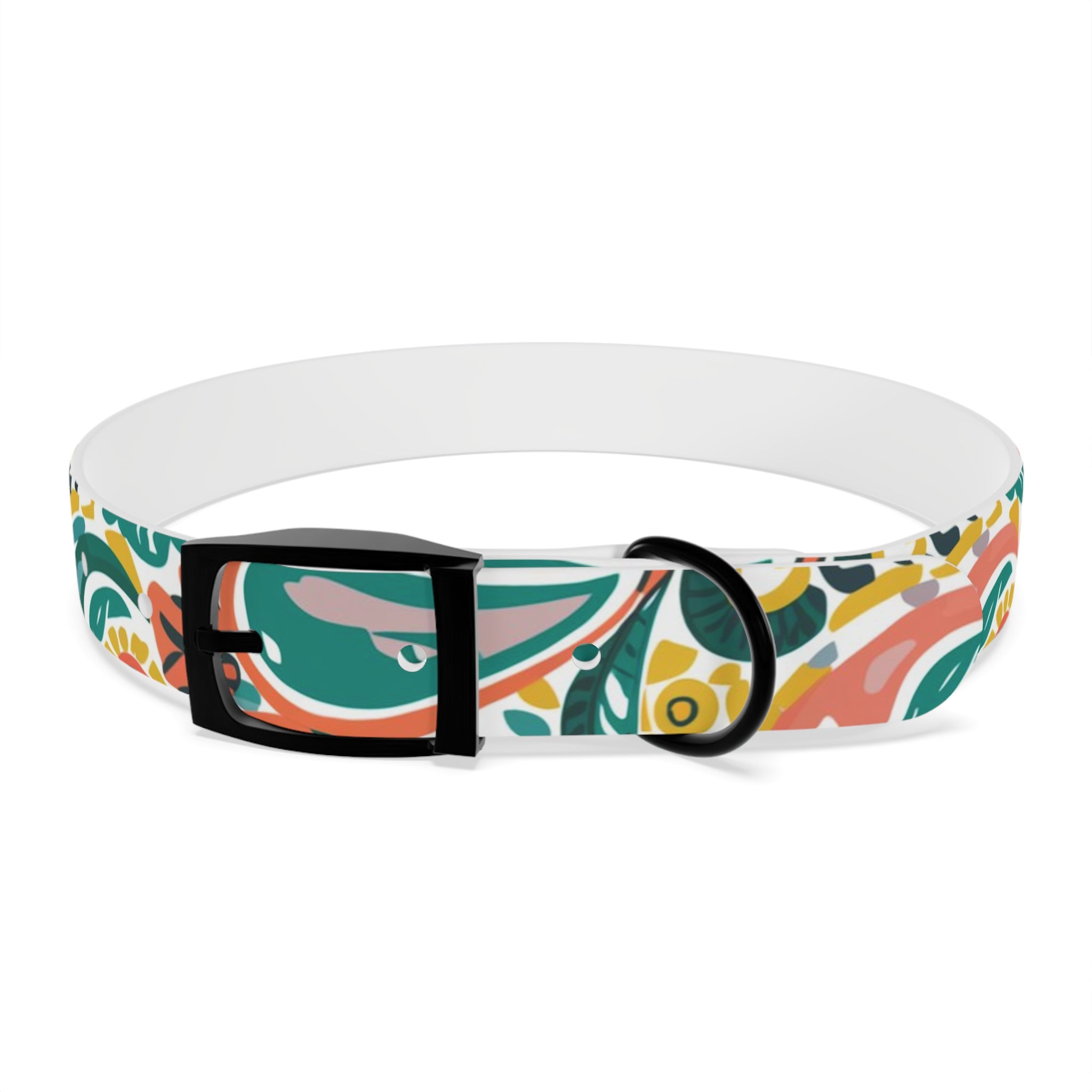 Paisley Persimmon - Dog Collar