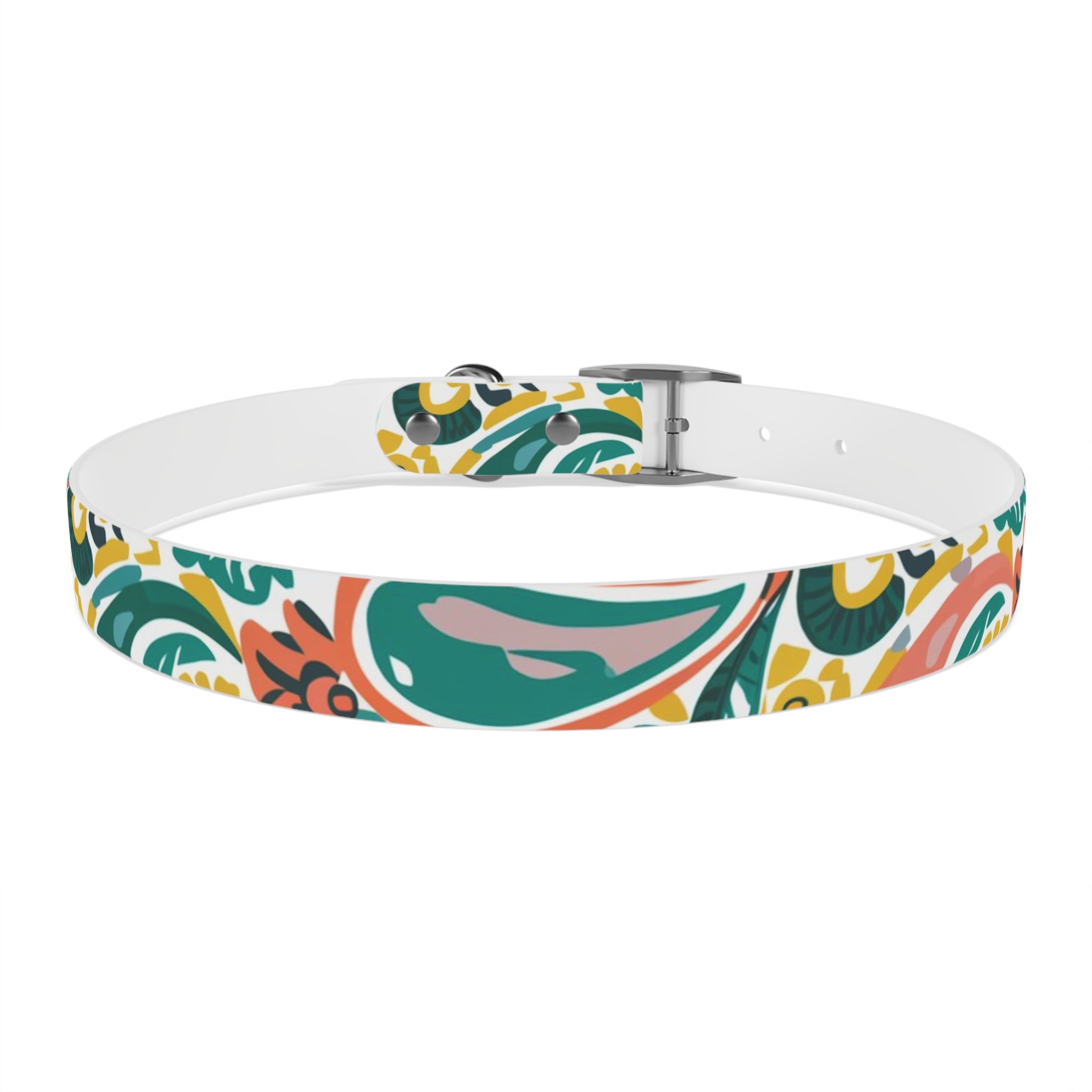 Paisley Persimmon - Dog Collar