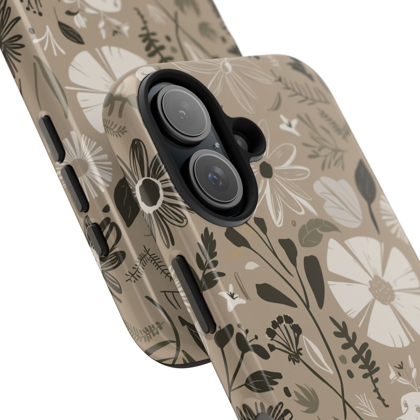 Natural Flower Dog - Tough Case for iPhone 14, 15, 16