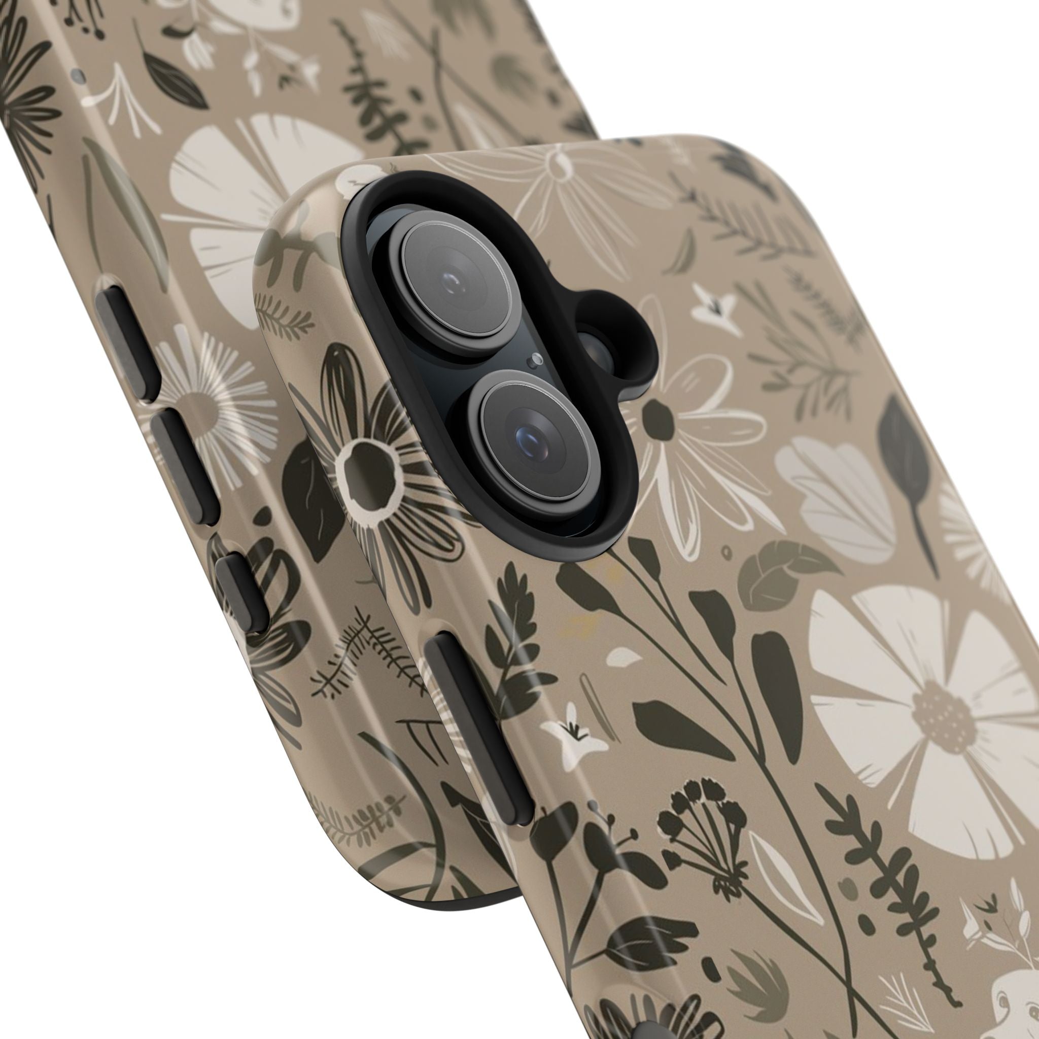 Natural Flower Dog - Tough Case for iPhone 14, 15, 16 - Spruced Roost