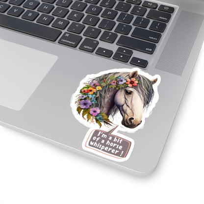 Horse Whisperer Kiss-Cut Stickers