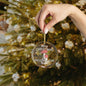 Merry Christmas Mushroom Magic Glass Ornaments