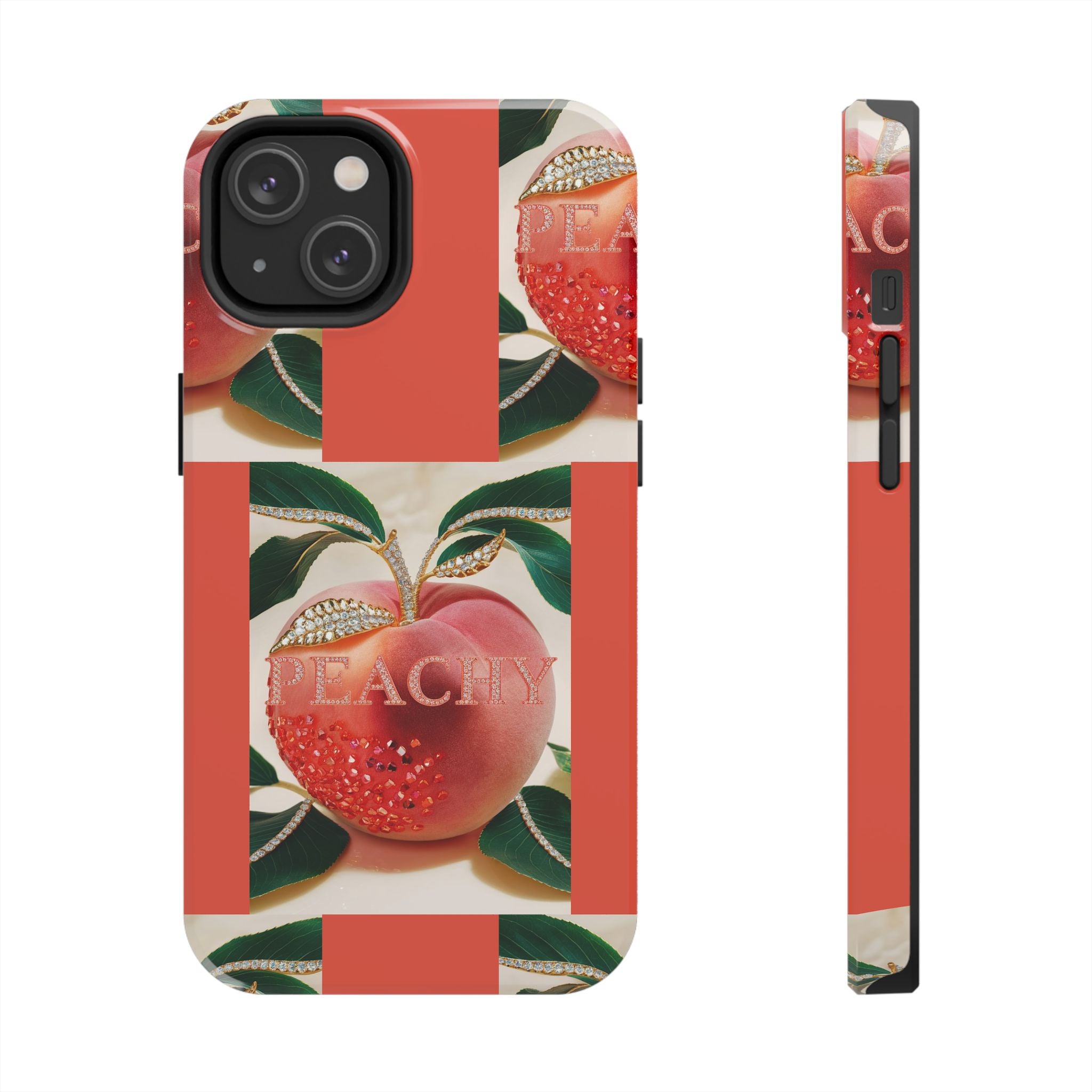 Peachy Summer - Tough Case for iPhone 14, 15, 16 - Spruced Roost