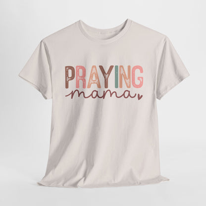 Praying Mama Colorful Unisex Heavy Cotton Tee