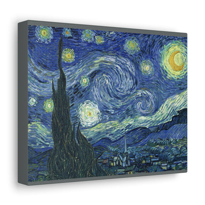 The Starry Night - Vincent Van Gogh - Canvas Gallery Wraps