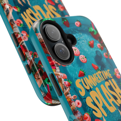 Summertime Splash - Tough Case for iPhone 14, 15, 16