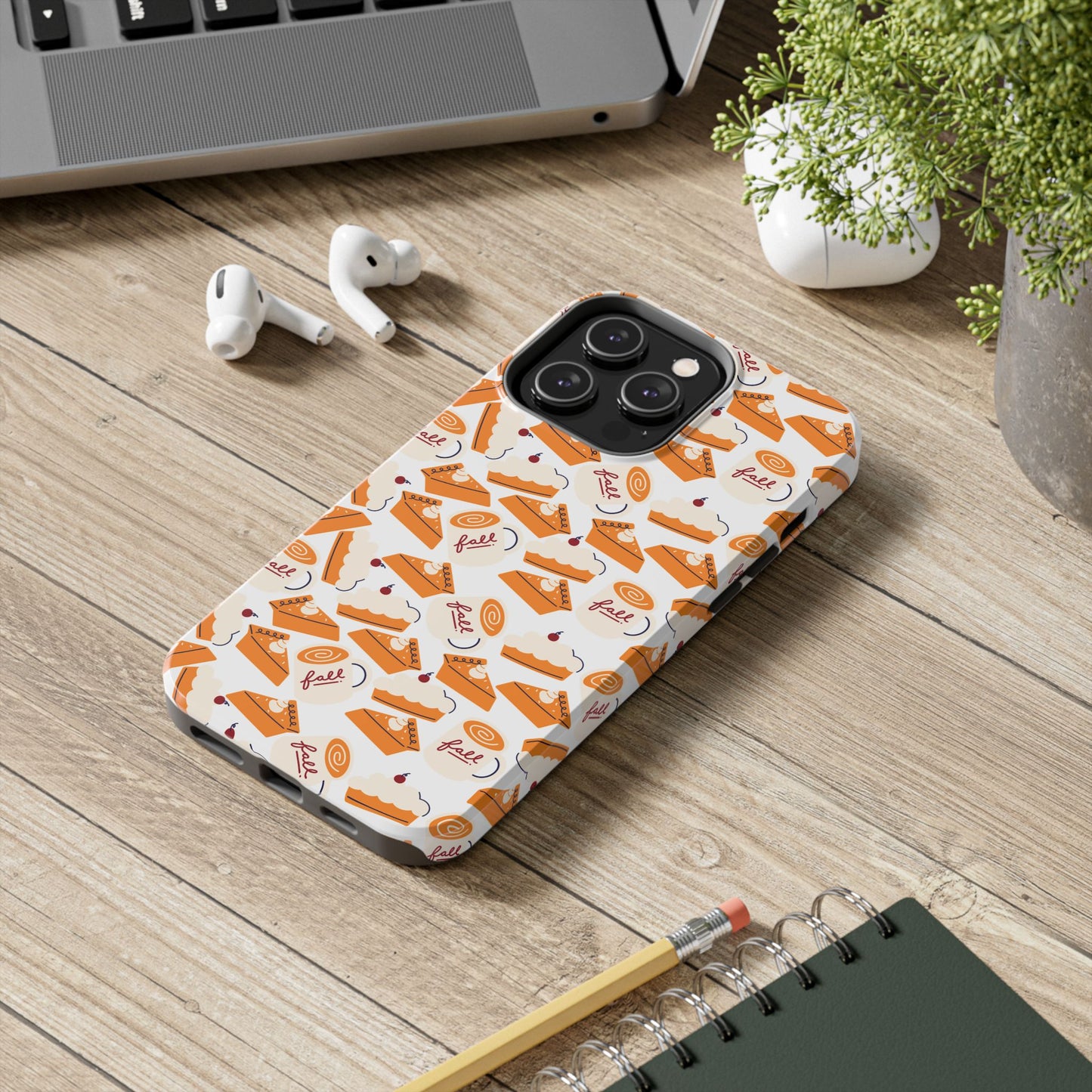 Ode to Pumpkin Pie - Tough Case for iPhone 14, 15, 16