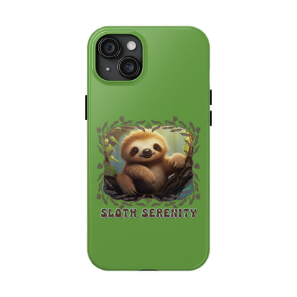 Sloth Serenity - Tough Case for iPhone 14, 15, 16