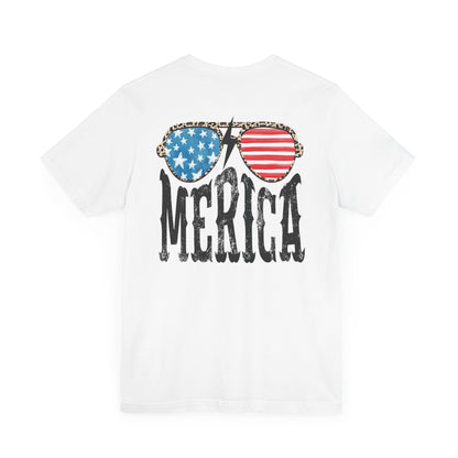 America Sunglasses - Unisex Jersey Short Sleeve Tee