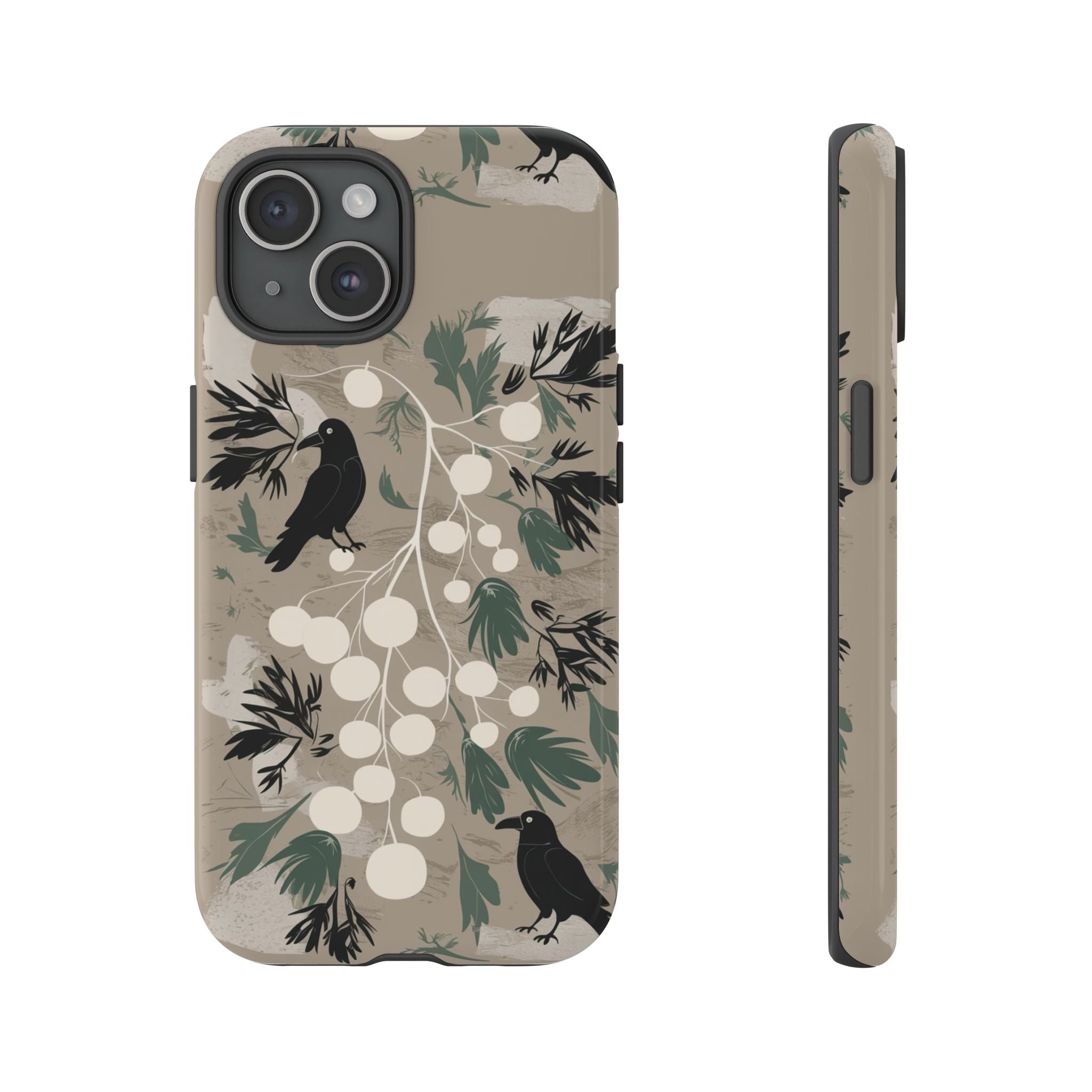 Crows and Berries - Tough Case for iPhone 14, 15, 16