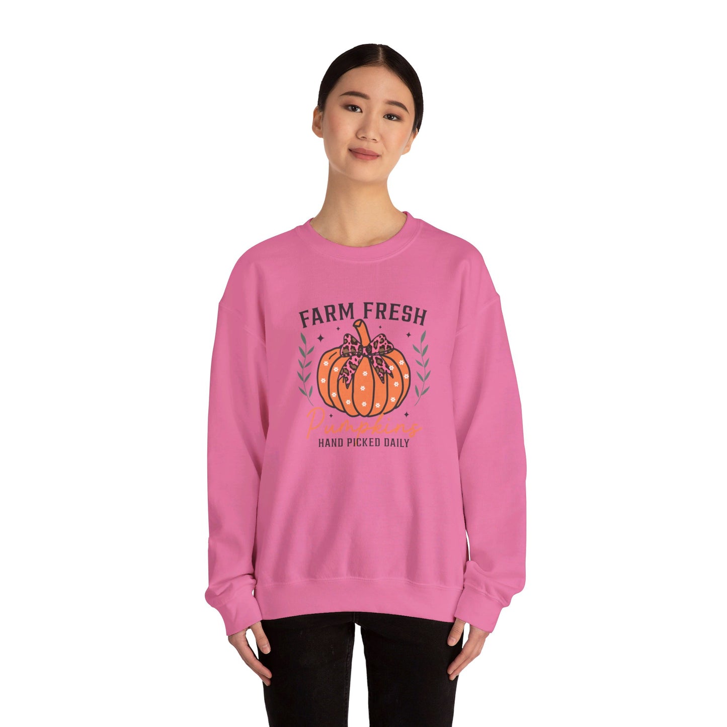 Farm Fresh Pumpkins - Unisex Heavy Blend™ Crewneck Sweatshirt