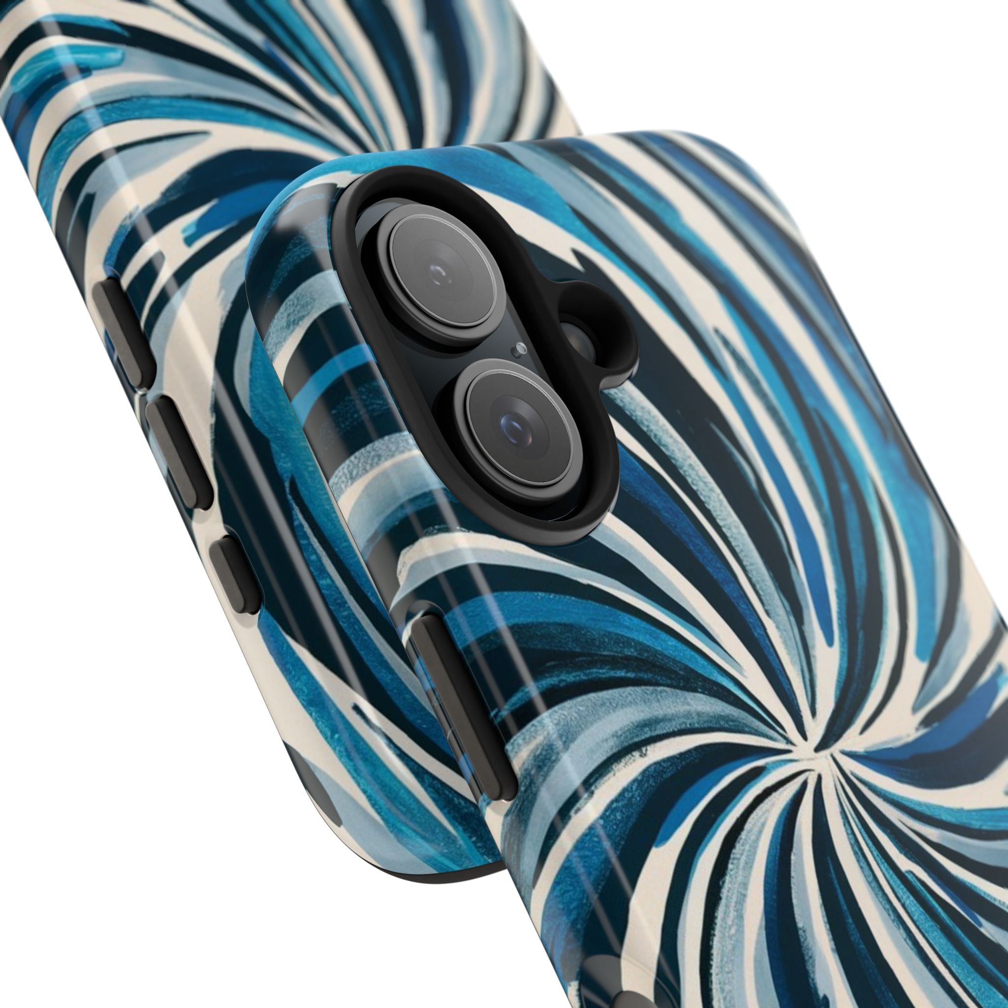 Whirpool - Tough Case for iPhone 14, 15, 16 - Spruced Roost