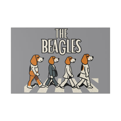 The Beagles - Matte Canvas, Stretched, 0.75"