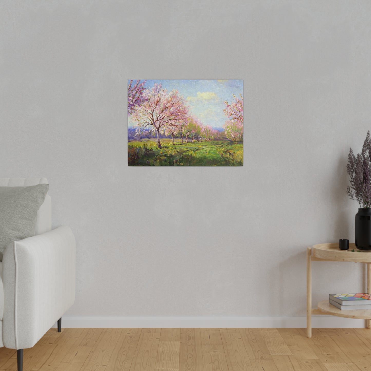 Peach Orchard on Mavericks Farm - Julian Onderdonk - Matte Canvas, Stretched, 0.75"