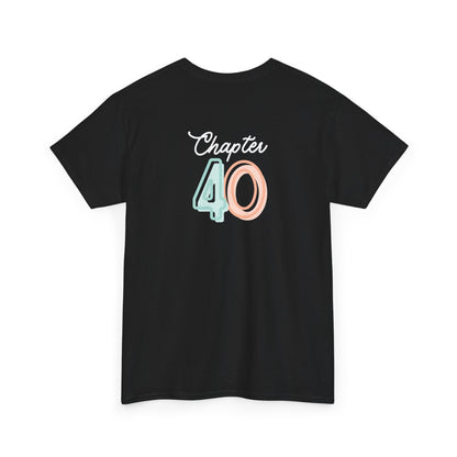 40th Birthday - Unisex Heavy Cotton Tee