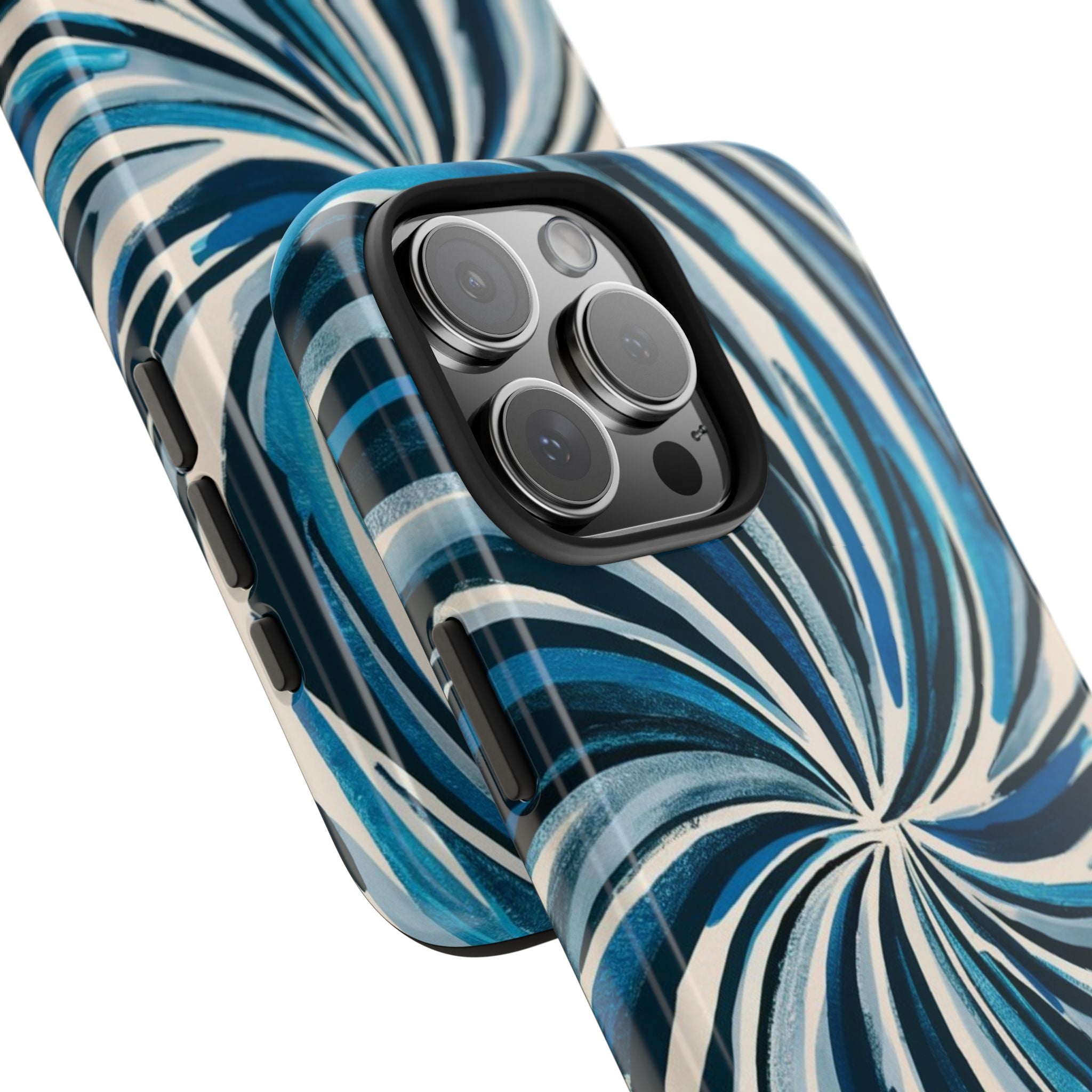 Whirpool - Tough Case for iPhone 14, 15, 16 - Spruced Roost