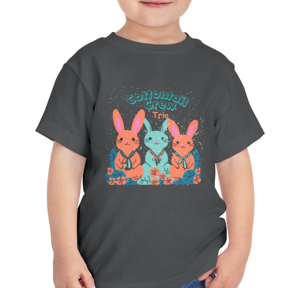 Cottontail Crew Trio - Kids' T-Shirt - 2T, 3T, 4T, 5T