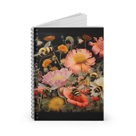 Summer Bloom - Spiral Notebook - Ruled Line - Spruced Roost