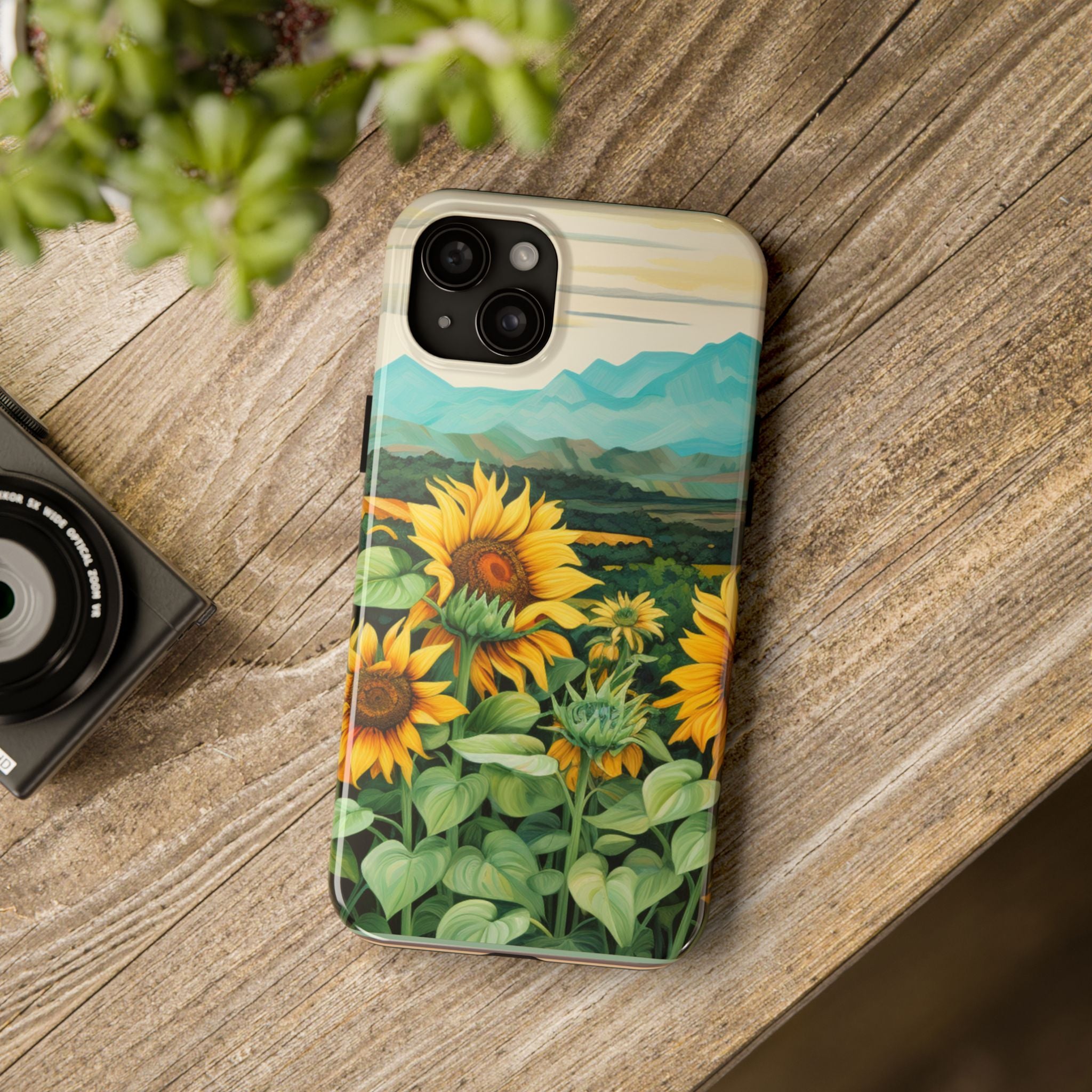 Sunflower Sun - Tough Case for iPhone 14, 15, 16