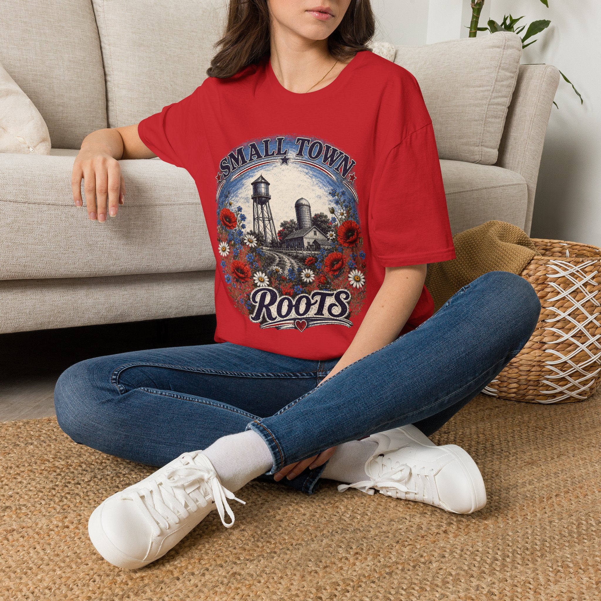 Country Small Town Roots - Women's T-shirt