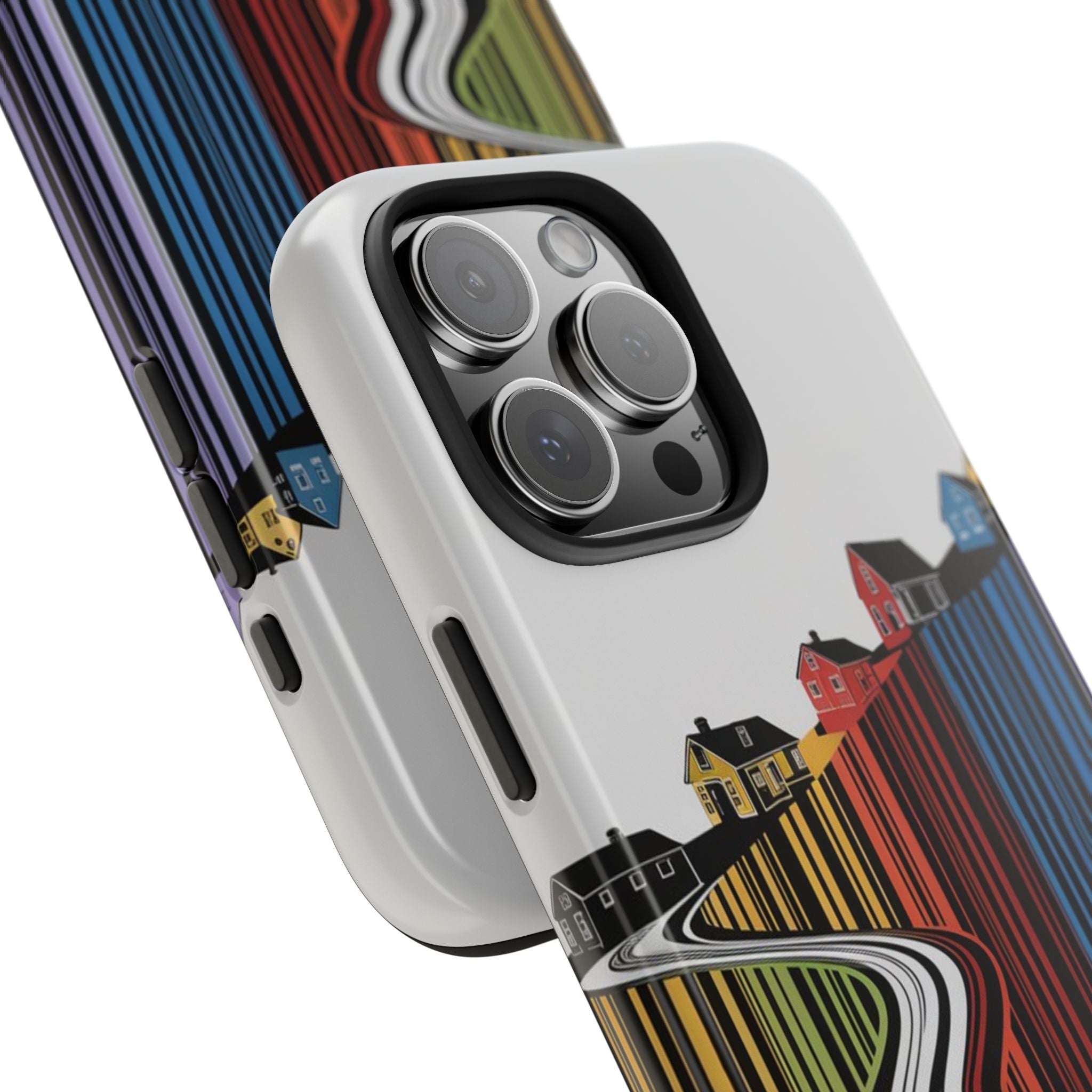 Modern Suburbs - Tough Case for iPhone 14, 15, 16 - Spruced Roost