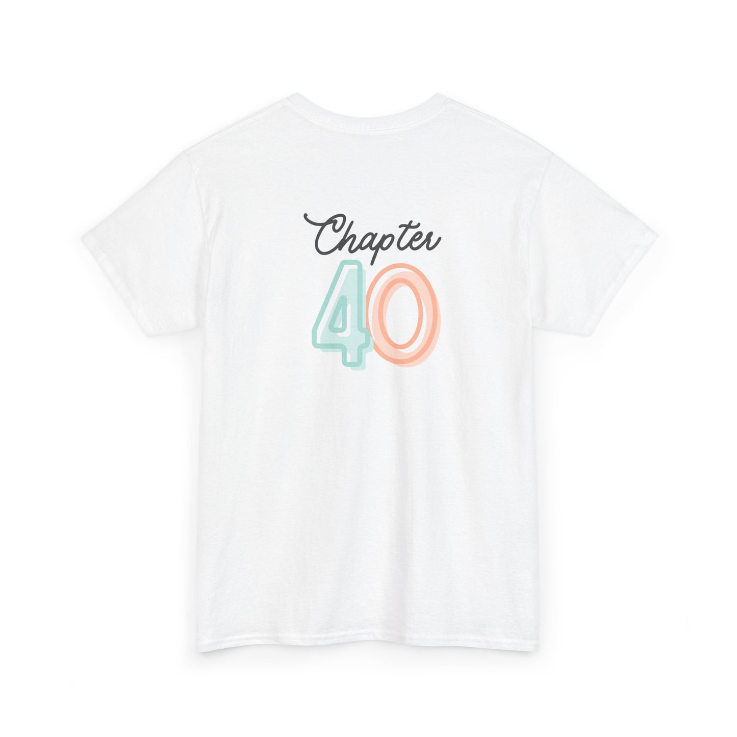 40th Birthday - Unisex Heavy Cotton Tee