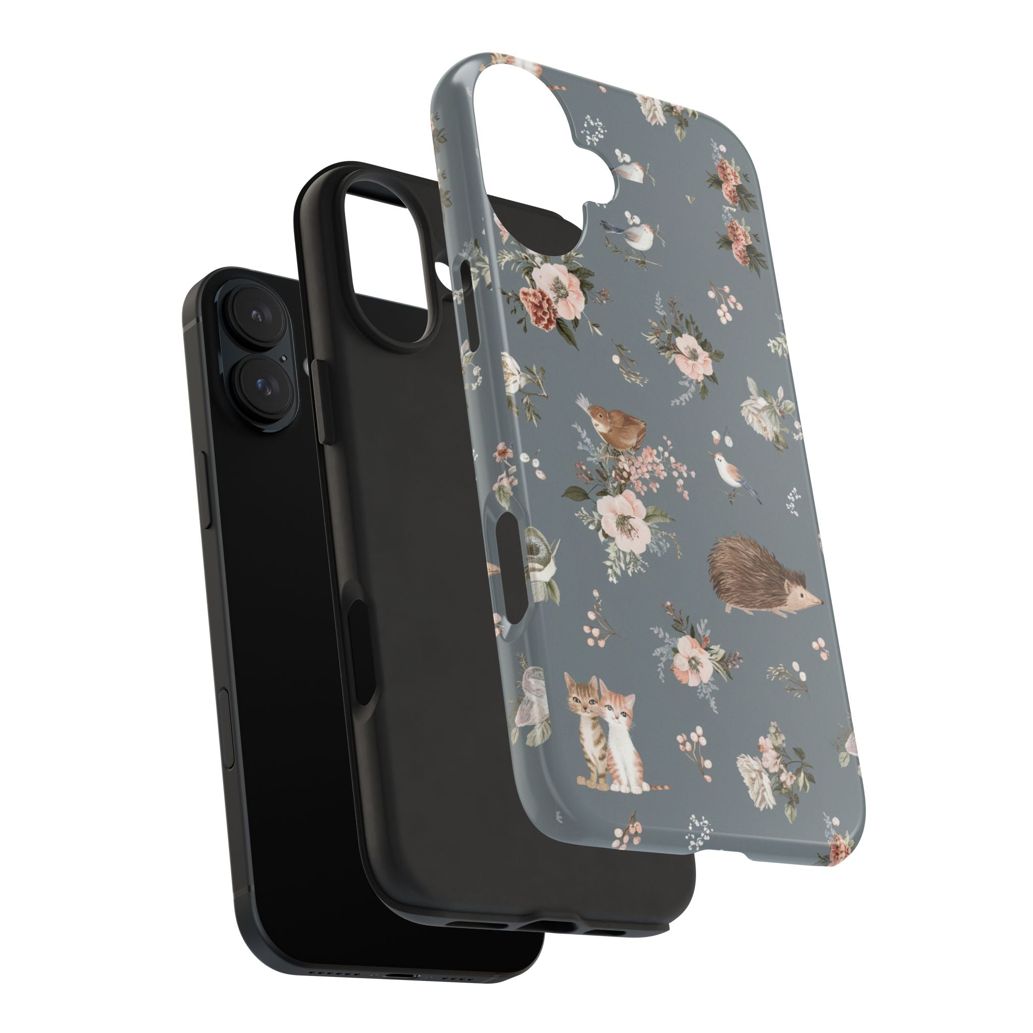 Cat Walk in the Park - Tough Case for iPhone 14, 15, 16 - Spruced Roost