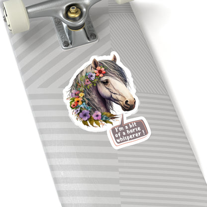 Horse Whisperer Kiss-Cut Stickers