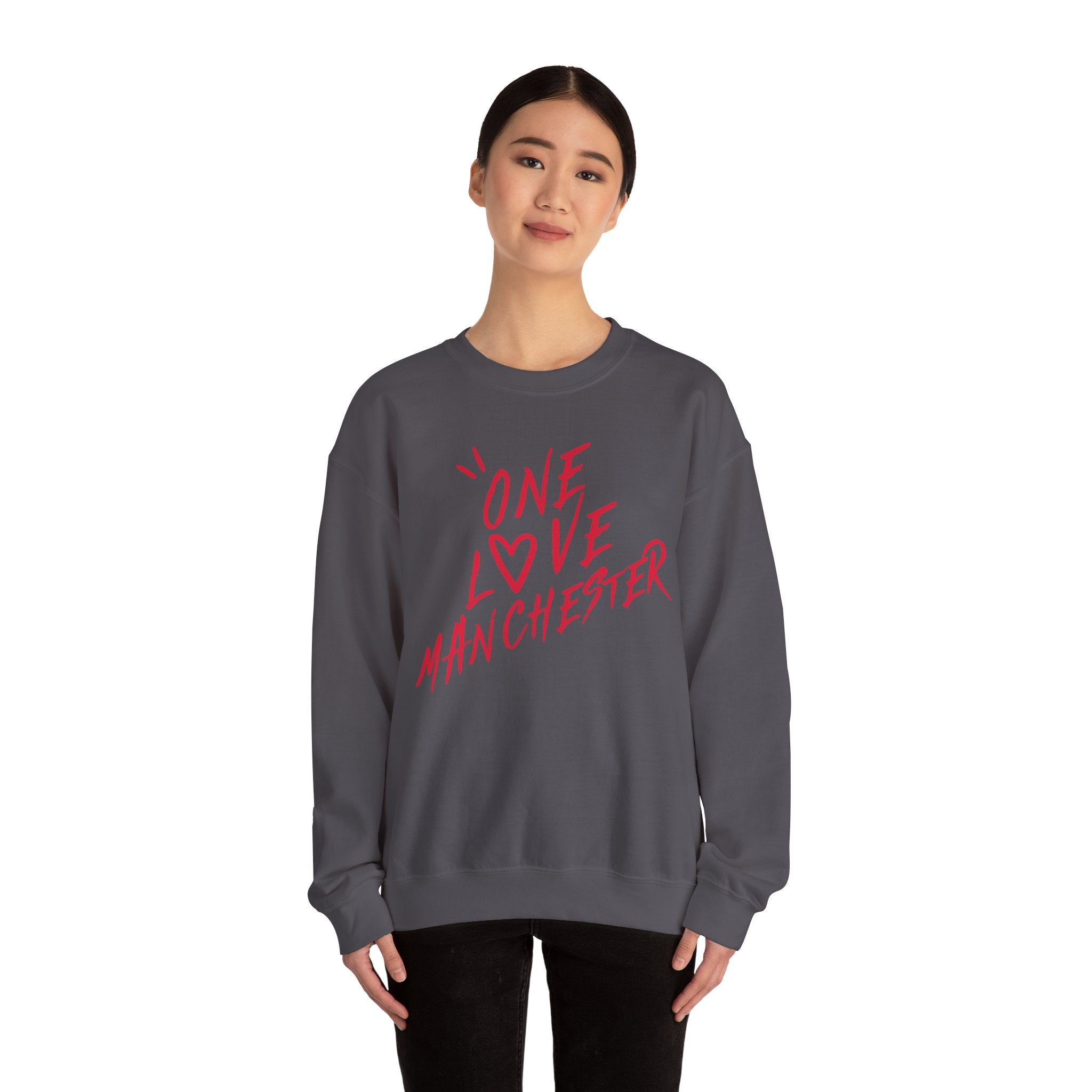 One Love Manchester - Unisex Heavy Blend™ Crewneck Sweatshirt