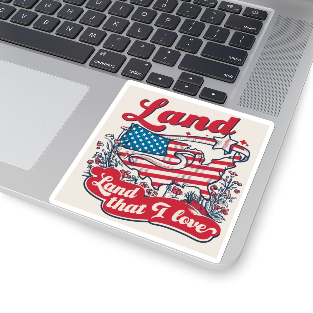 Land that I Love - USA - Kiss-Cut Stickers