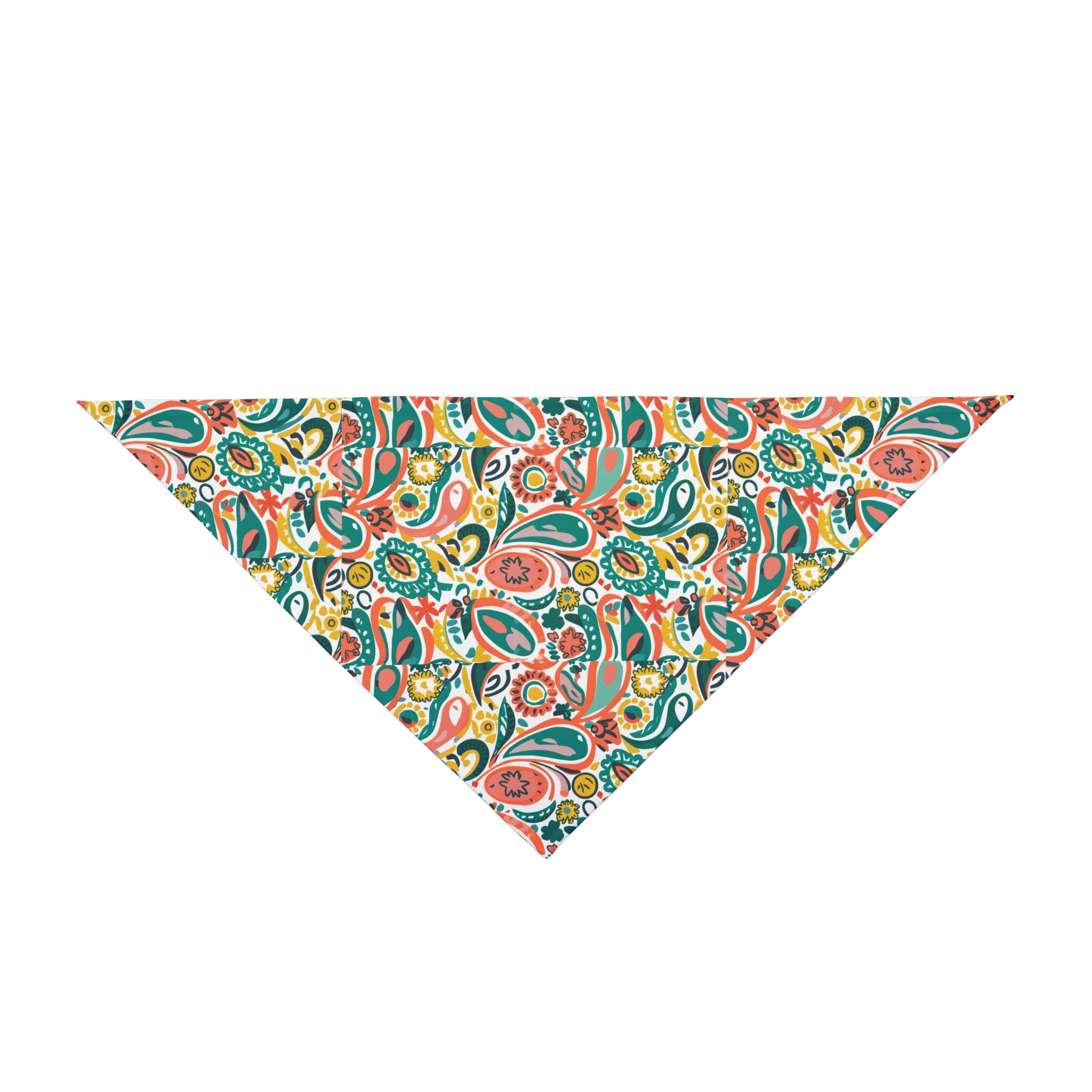 Paisley Persimmon - Pet Bandana
