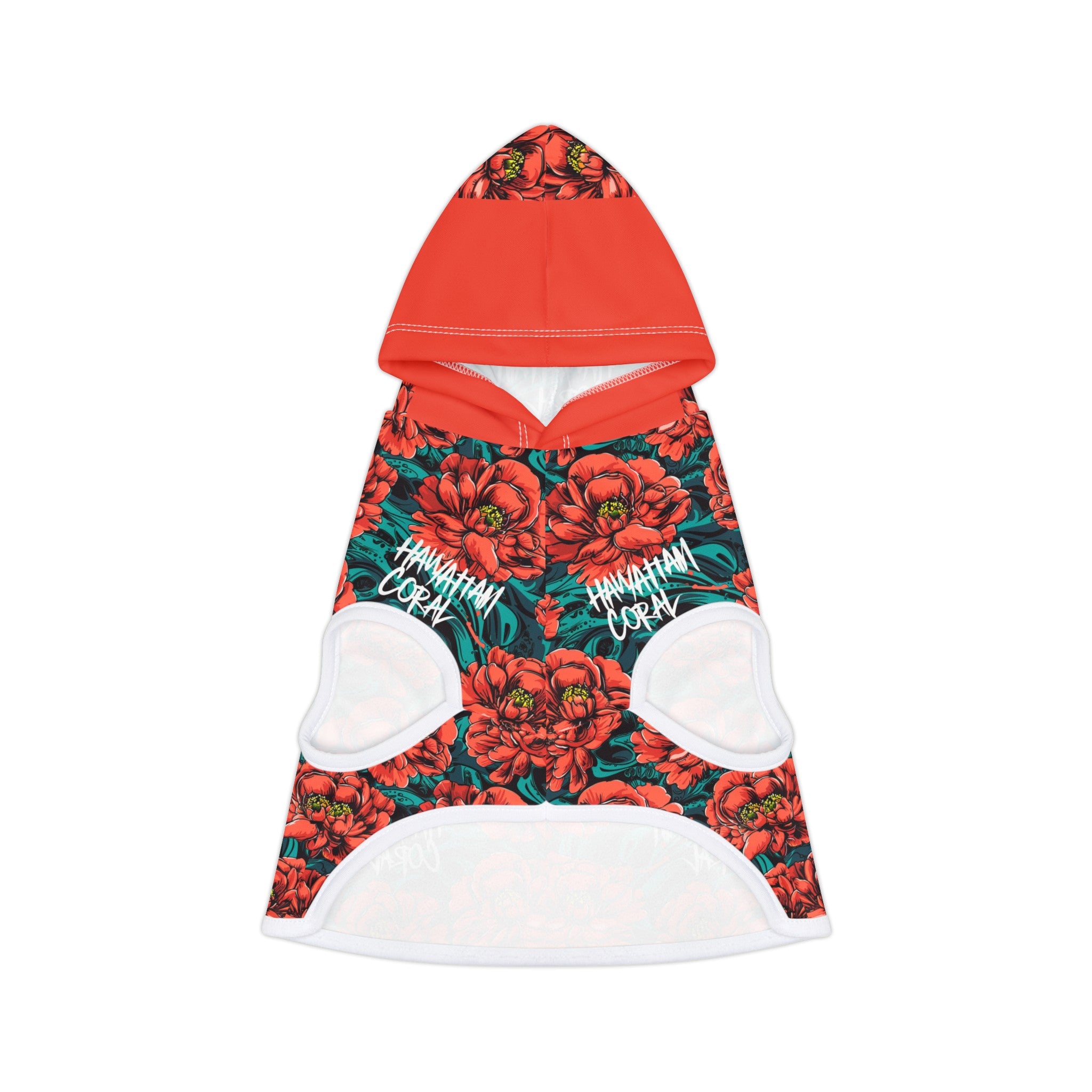 Hawaiian Coral - Pet Hoodie