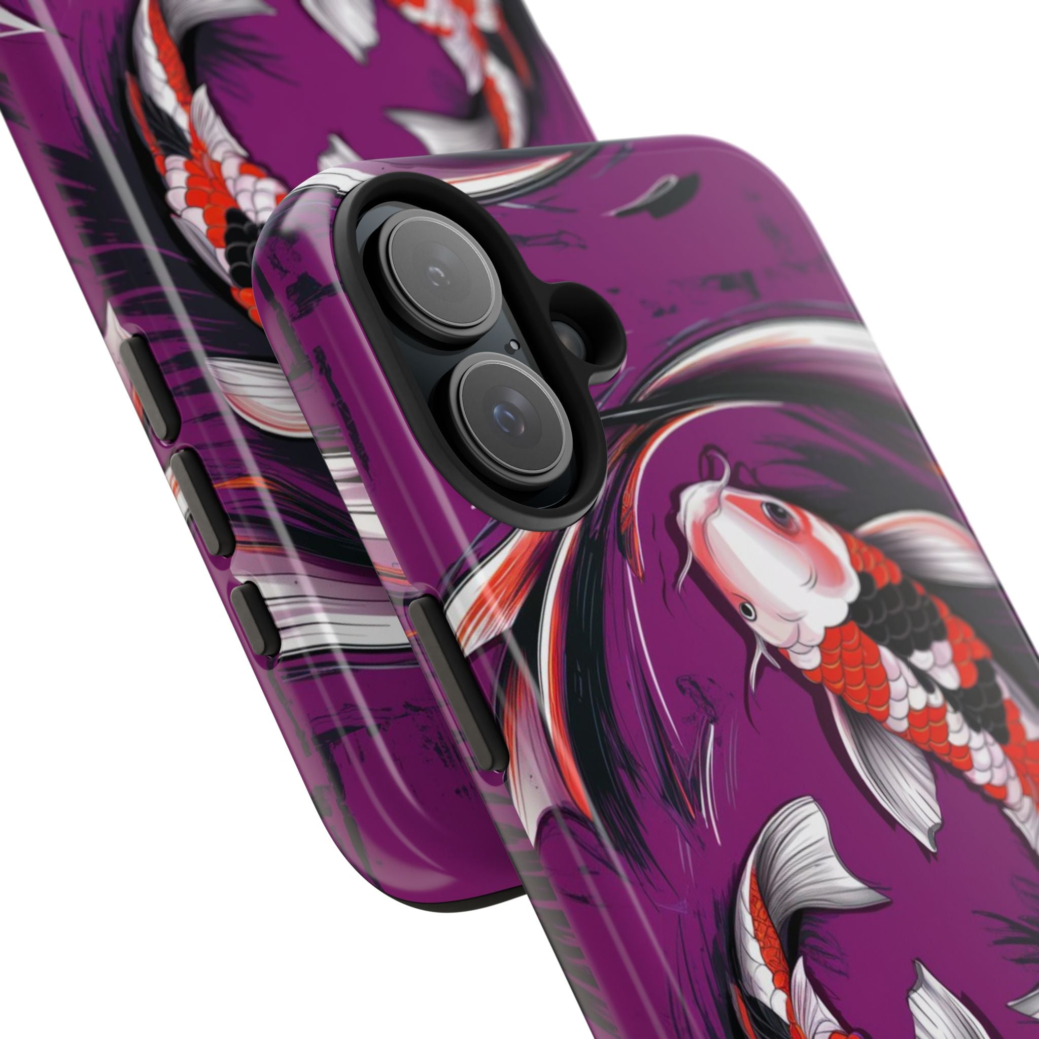 Koi's Pond Circles - Tough Case for iPhone 14, 15, 16 - Spruced Roost