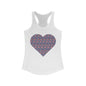 Heart Up-Hearted Women's Ideal Racerback Tank